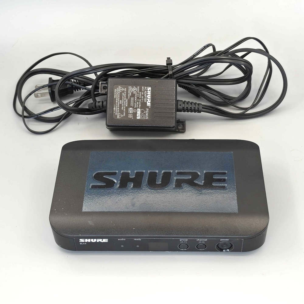 SHURE BLX4 H9 WIRELESS MIC SYSTEM RECIEVER ONLY (GNH027162)